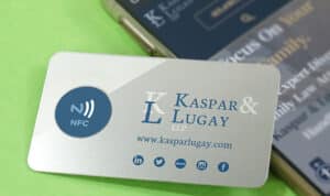 Custom Metal vCard - Image 3